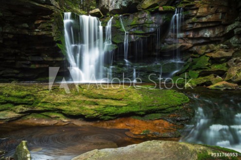 Picture of BLACKWATER FALLS STATE PARK WVUSA - JUNE 30 2016 A long expo